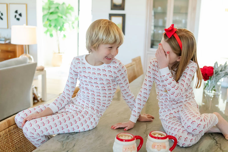 Grayson Pajama Set - Hot Cocoa Santa