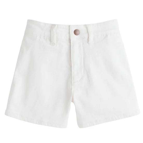 Denim Shorts - Ivory