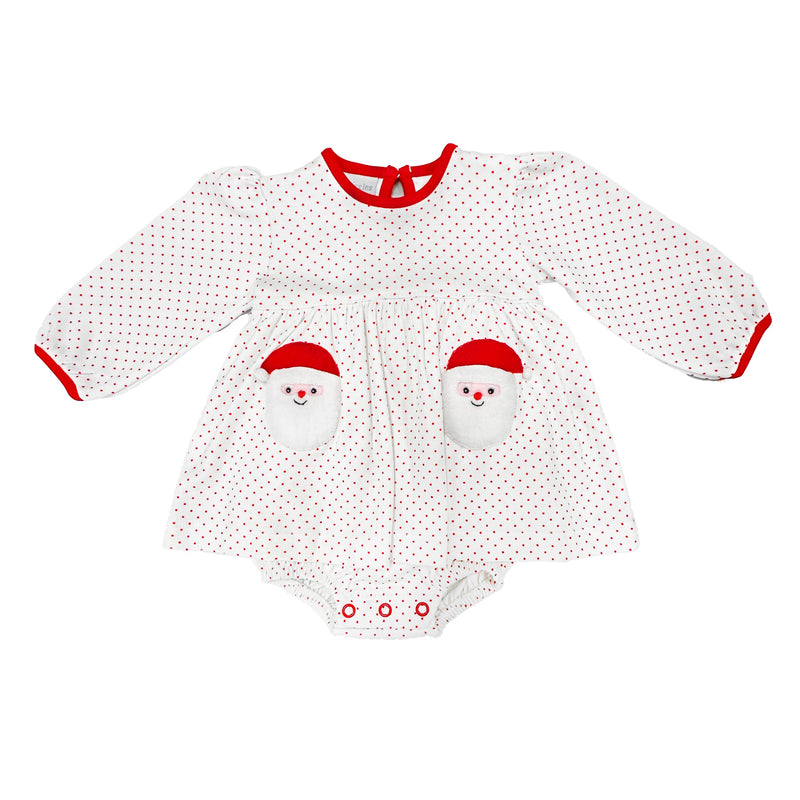 Santa Pocket Onesie Dress