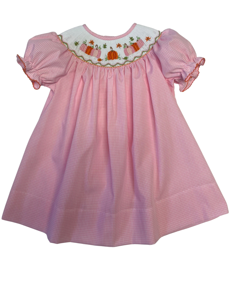 Pumpkin Bishop Dress