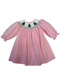 Christmas Tree Bishop Dress