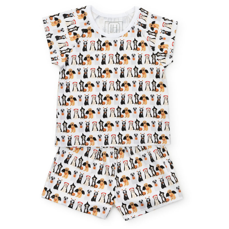 Emery Short Set - Halloween Pups