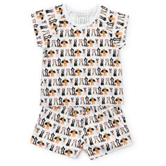 Emery Short Set - Halloween Pups