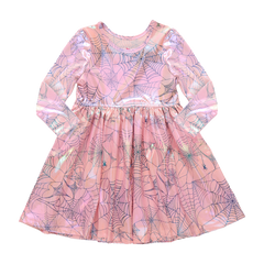 Pink Spider Web Steph Dress