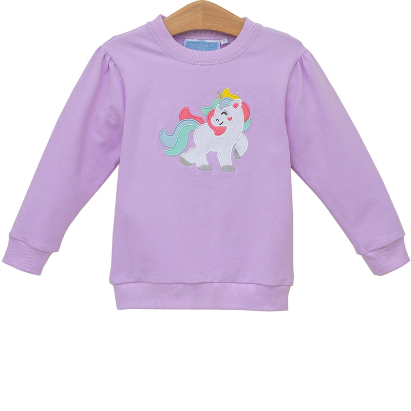 French Terry Pullover - Unicorn