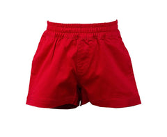 Red Spencer Boy Shorts