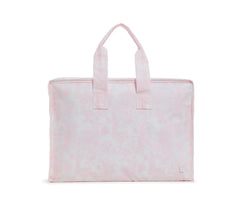 Overnight Tote - Bunny Toile Pink