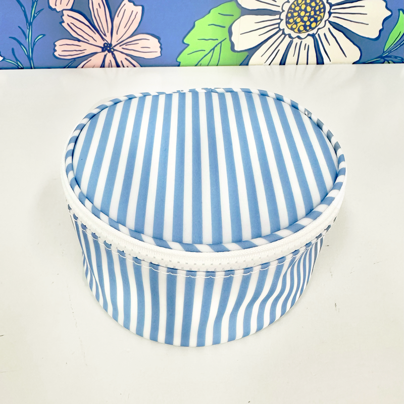 Roundup Jewel Case - Pimlico Stripe Chambray