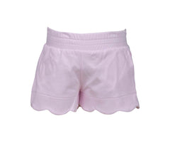 Pink Scallop Shorts