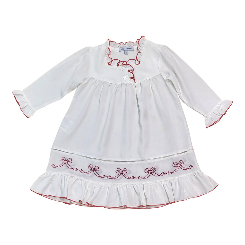 White Nightgown w/ Bows