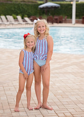 Lottie Swim - Patriotic Stripes