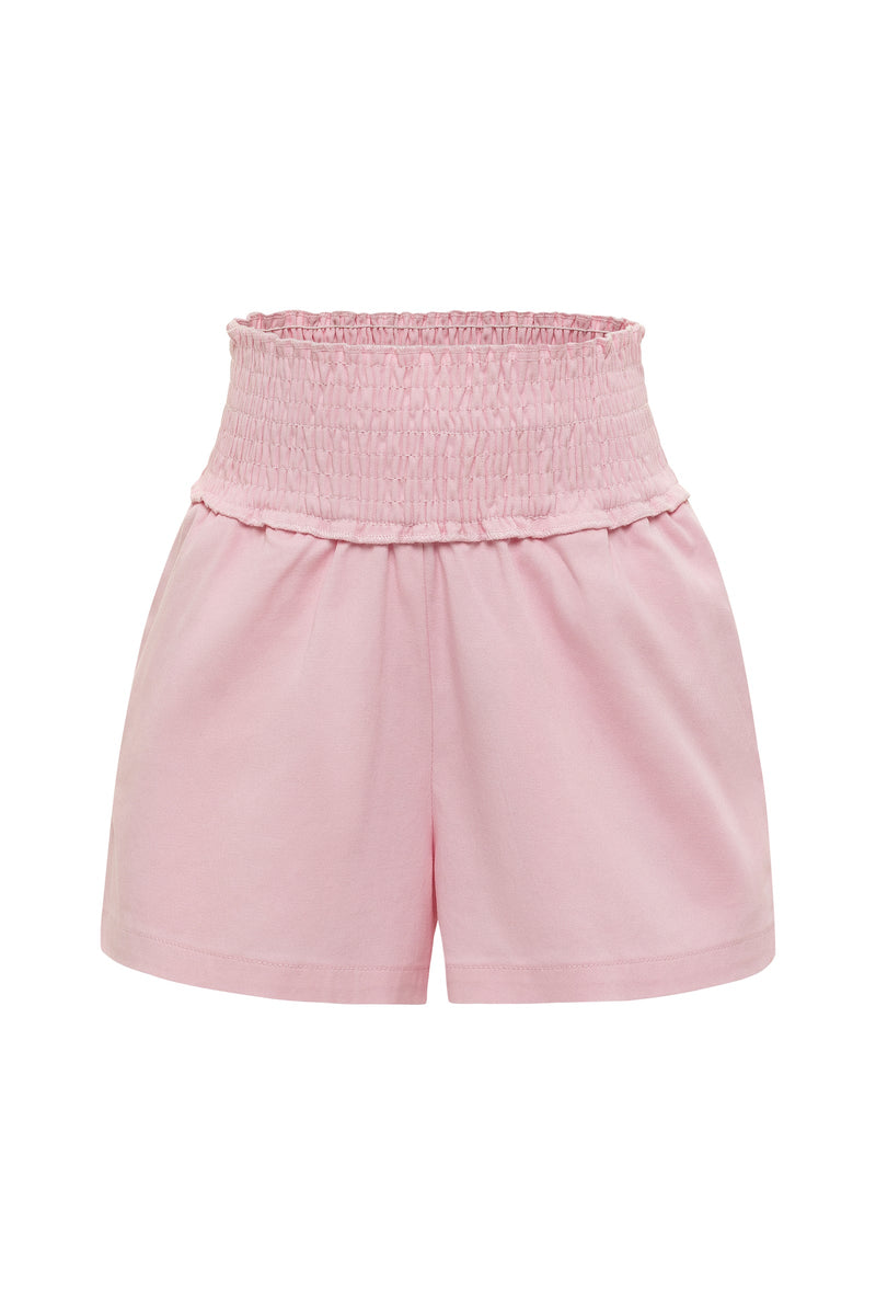 Chloe Shorts - Pink Twill