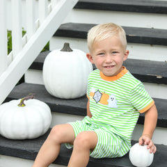Boy's Halloween Romper
