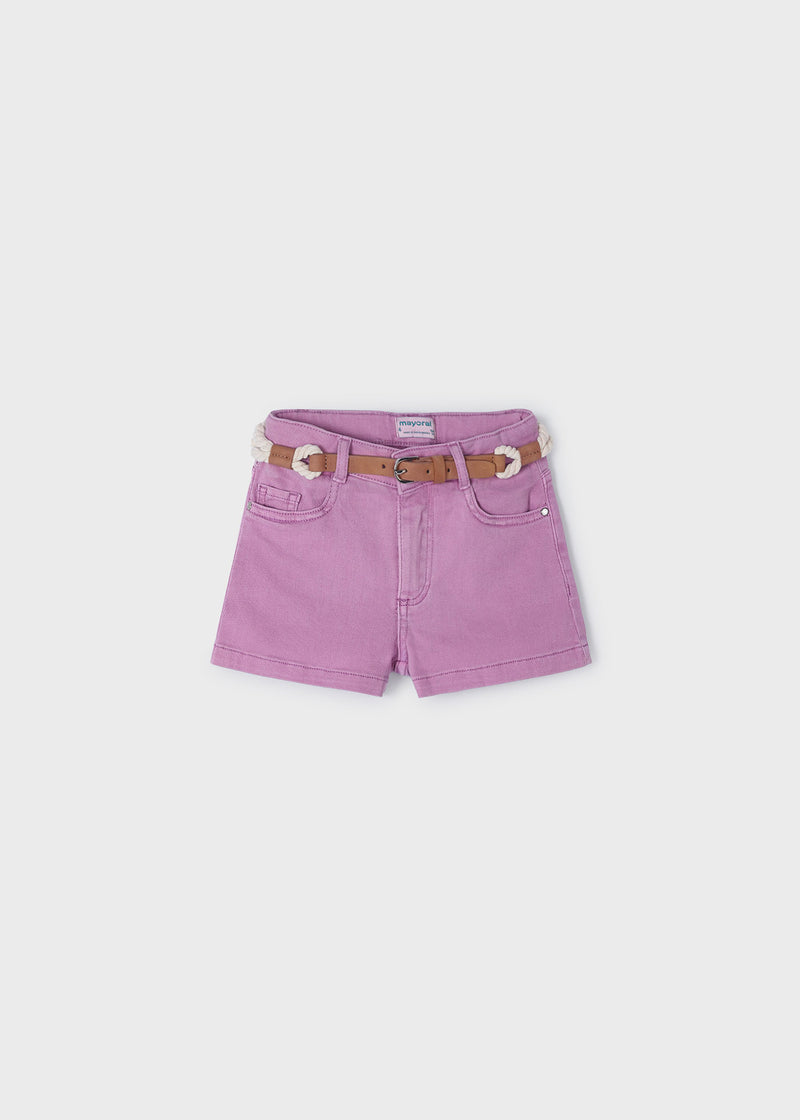 Girl's Belted Shorts