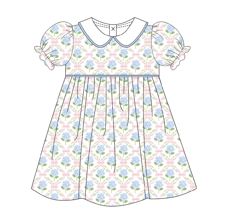 Betsy Blooms Collared Dress