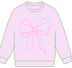 Pink Bow Sweatshirt