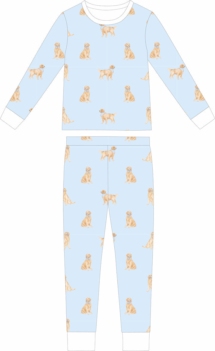 Golden Nights Pajama Set