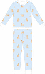 Golden Nights Pajama Set