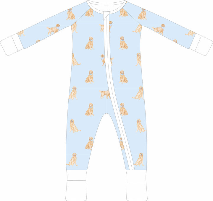 Golden Nights Zipper Pajama