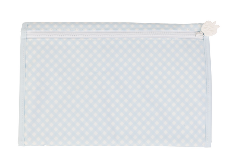 The Changing Pad - Blue Gingham