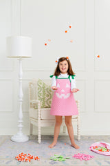 Child Happy Halloween Pink Pumpkin Costume