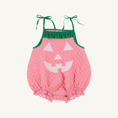 Toddler Happy Halloween Pink Pumpkin Costume