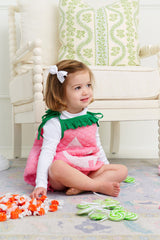 Toddler Happy Halloween Pink Pumpkin Costume