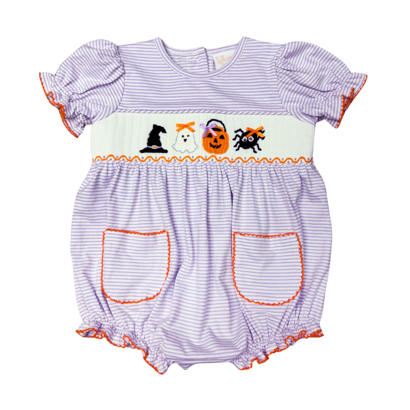 Tricks & Treats Smocked Bubble