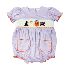 Tricks & Treats Smocked Bubble