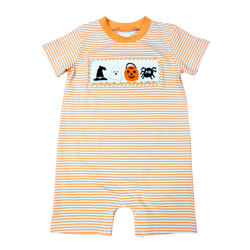 Tricks & Treats Smocked Romper