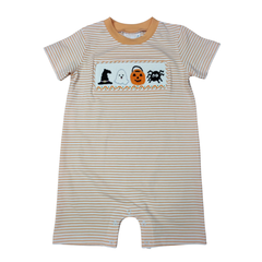 Tricks & Treats Smocked Romper