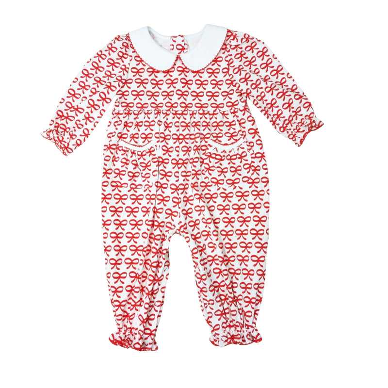 Christmas Bows Millie Romper