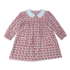 Christmas Bows Maddie Dress