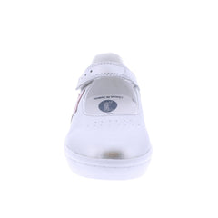 Stella Shoe - Silver/Rose Leather