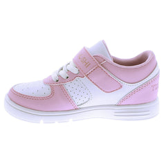 Court Shoe - Pink/White