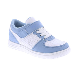 Court Shoe - Dusty Blue/White