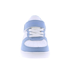 Court Shoe - Dusty Blue/White