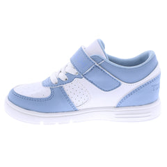 Court Shoe - Dusty Blue/White