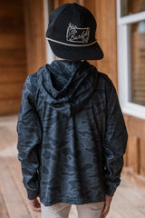 Performance Hoodie - Black Camo