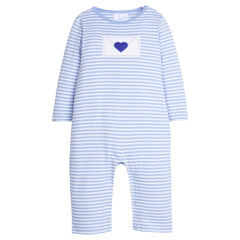 Boy’s Love Letter Appliqué Romper