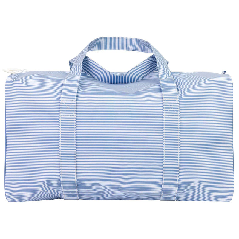 The Duffle Bag - Navy Mini Stripe