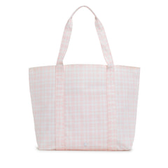 Jumbo Tote - Pimlico Plaid Pink