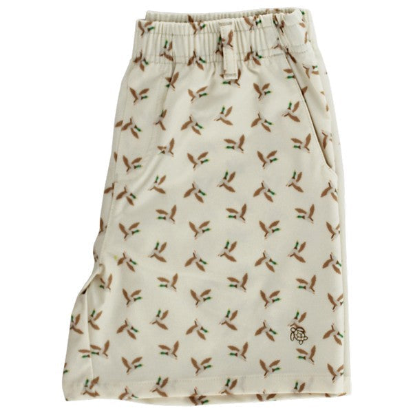 Printed Performance Short - Ducks