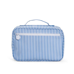 Hanging Toiletry Bag - Pimlico Stripe Chambray