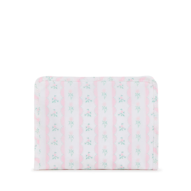 Medium Roadie - Ribbon Floral Pink