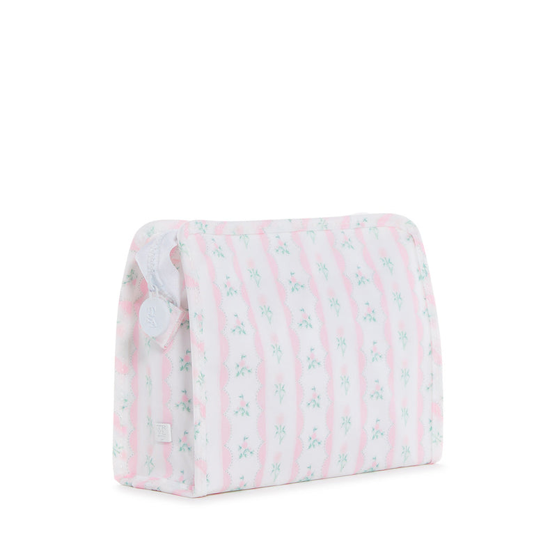 Medium Roadie - Ribbon Floral Pink