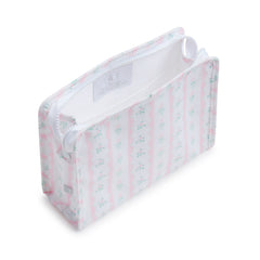 Medium Roadie - Ribbon Floral Pink