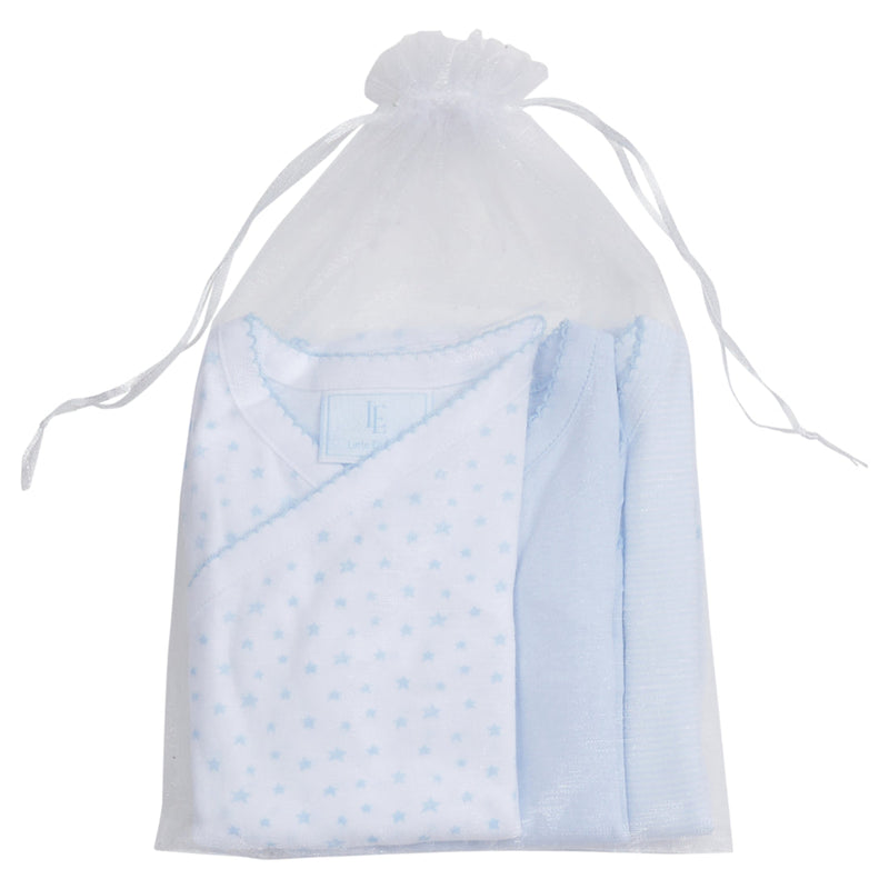 Set of 3 Onesies - Light Blue