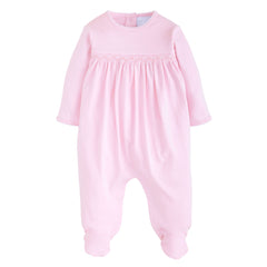 Welcome Home Layette Footie - Pink