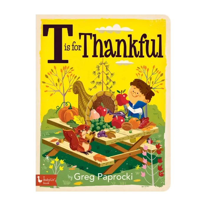 T is for Thankful Book
